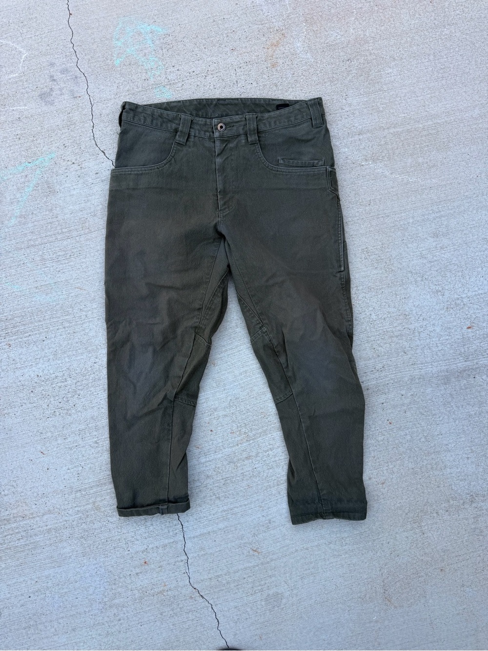 Green 1620 Utility Work Pants